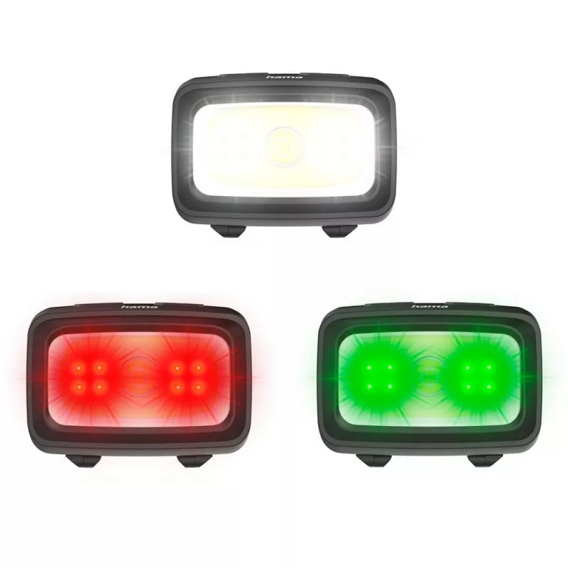 Latarka na głowę Hama HL350 - czarny (VH001-03)
