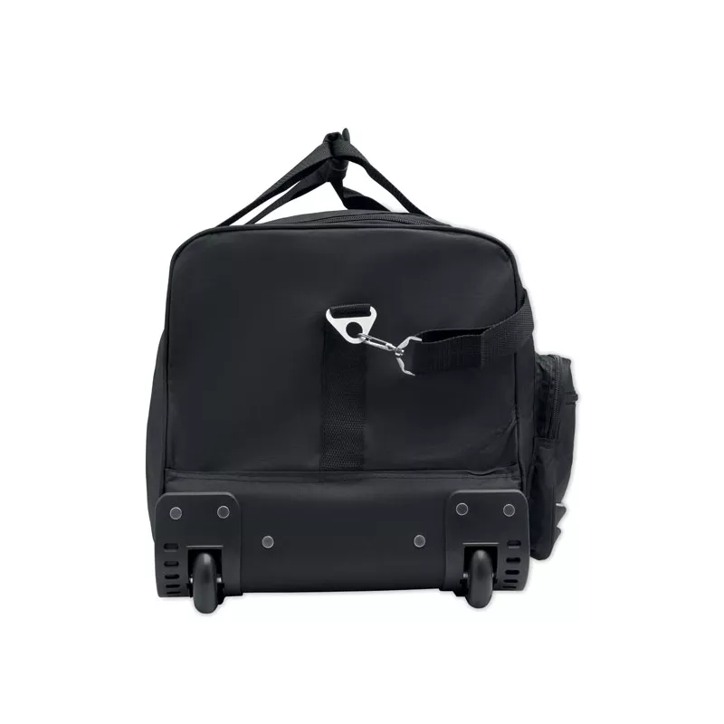 Torba podróżna na kółkach z RPET 600D ITFITS - Czarny (MO2942-03)