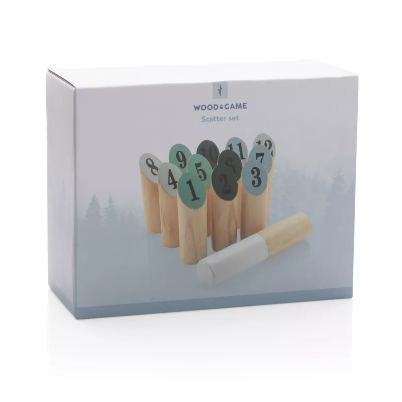 Drewniana gra taktyczna - brązowy (P453.529)