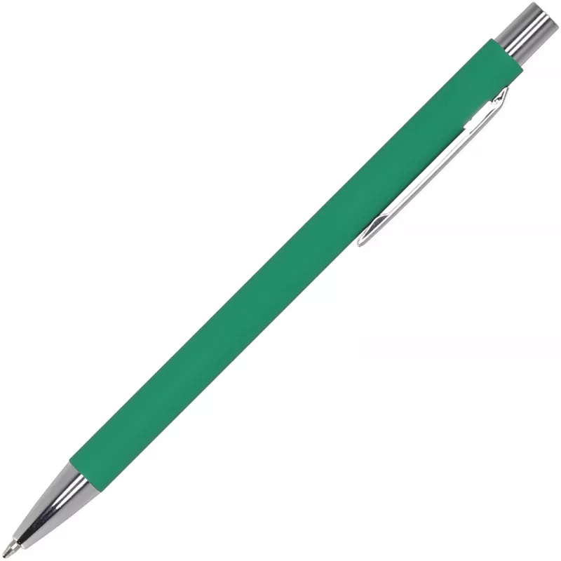 Długopis metalowy soft touch GIORGIO - zielony (1368009)
