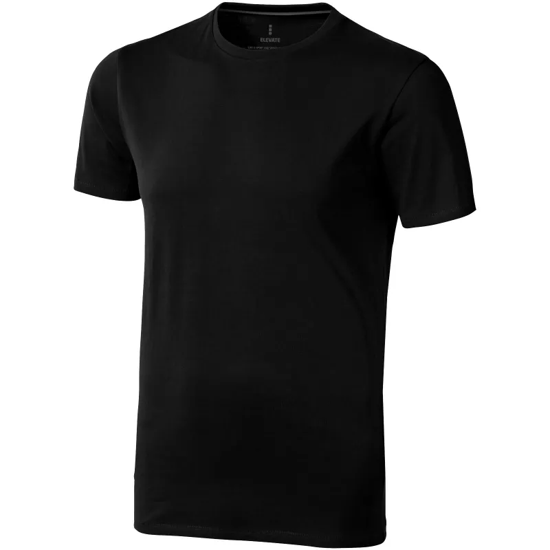 Męski T-shirt 160 g/m²  Elevate Life Nanaimo - Czarny (38011-BLACK)