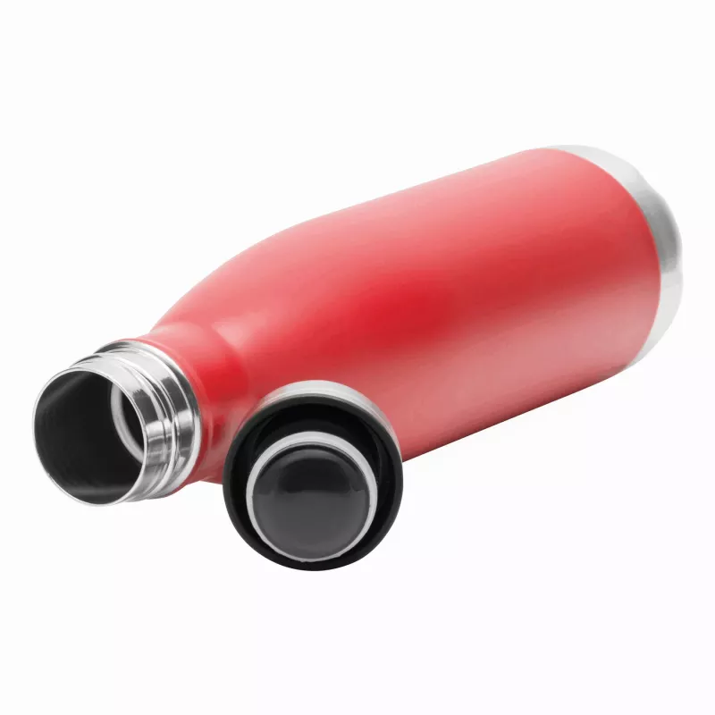 Butelka próżniowa o podwójnych ściankach - czerwony (56-0304434)