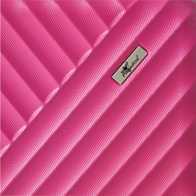 Zestaw walizek - różowy (56-2220008)