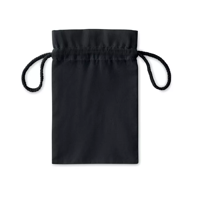 Woreczek bawełniany czarny 105 g/m² TASKE SMALL - Czarny (MO9729-03)