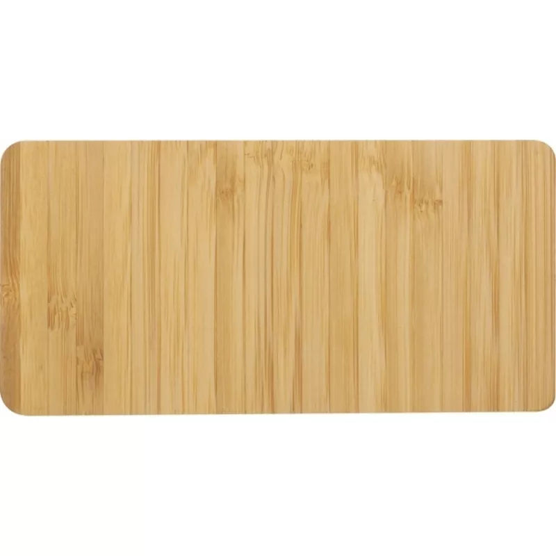 Taca z łyżeczką i szklanym kubkiem FORMOSA 150 ml - beżowy (235913)