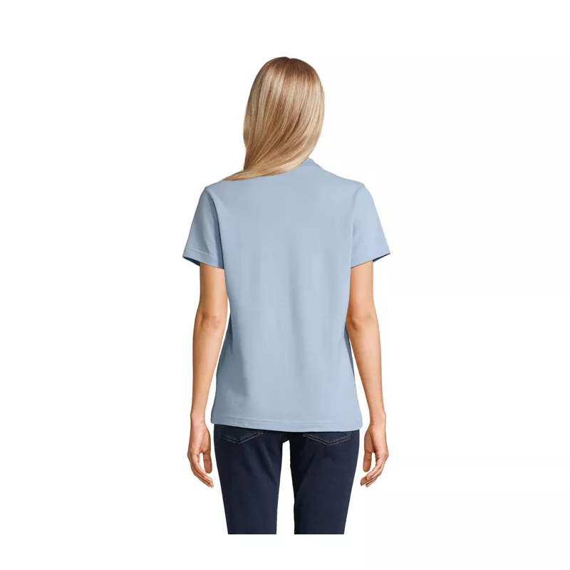 Koszulka polo damska Sol's PULSE WOMEN - Sky Blue Pique (S04501-SP)
