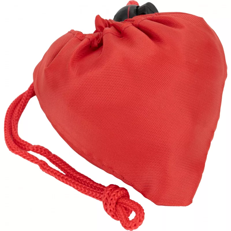 Torba na zakupy składana 190T HENRYKA - czerwony (6072405)