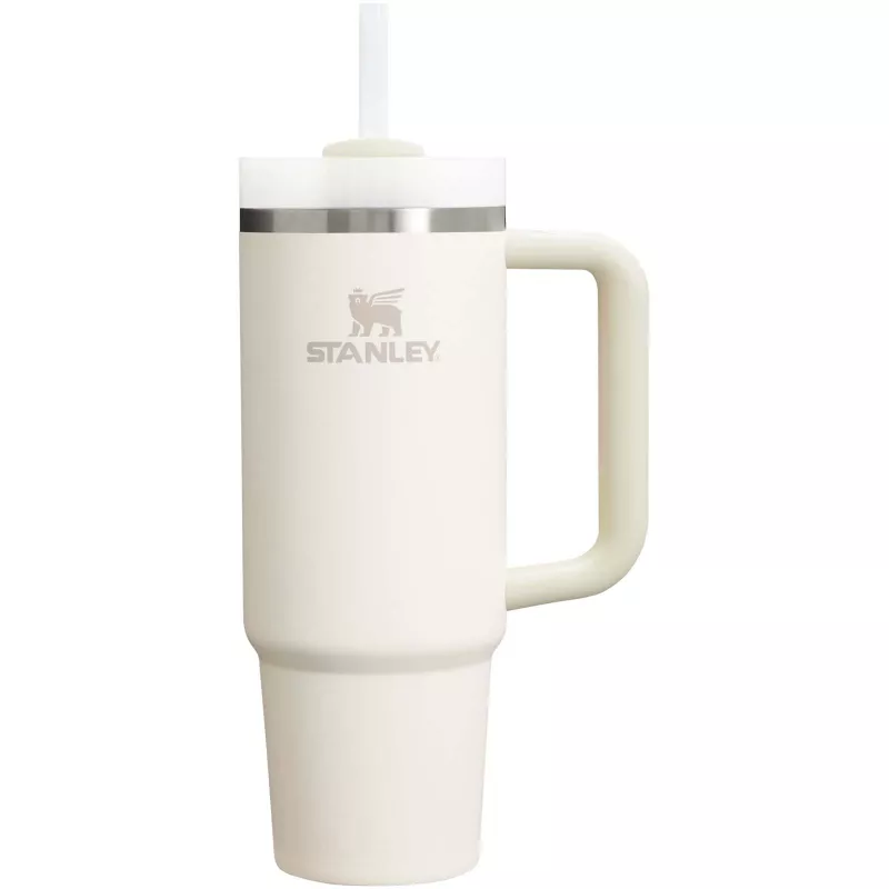 Kubek termiczny Stanley Quencher® H2.0 FlowState™ 890 ml z recyklingowanej stali nierdzewnej - Kramowy (10098110)