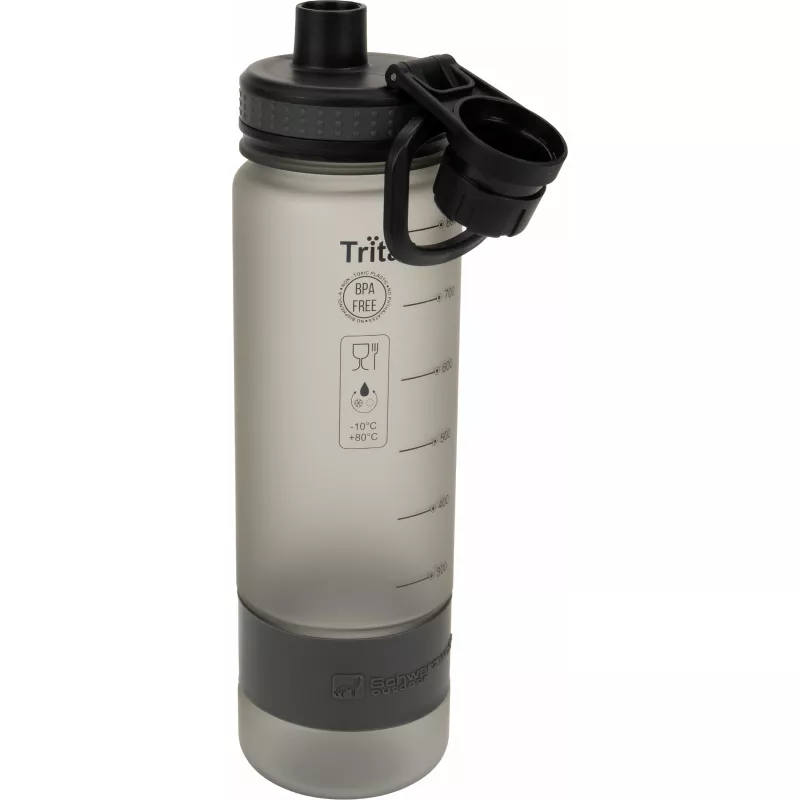 Butelka z tritanu 800 ml KIBO Schwarzwolf - szary (F4900200AJ307)