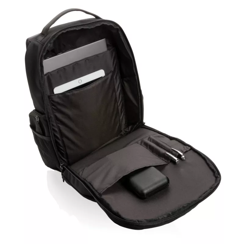 Plecak na laptopa 15,6" Swiss Peak Impact AWARE™ RPET - black (P762.781)