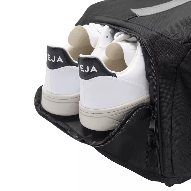 Mała torba sportowa - czarny, szary (56-0805101)