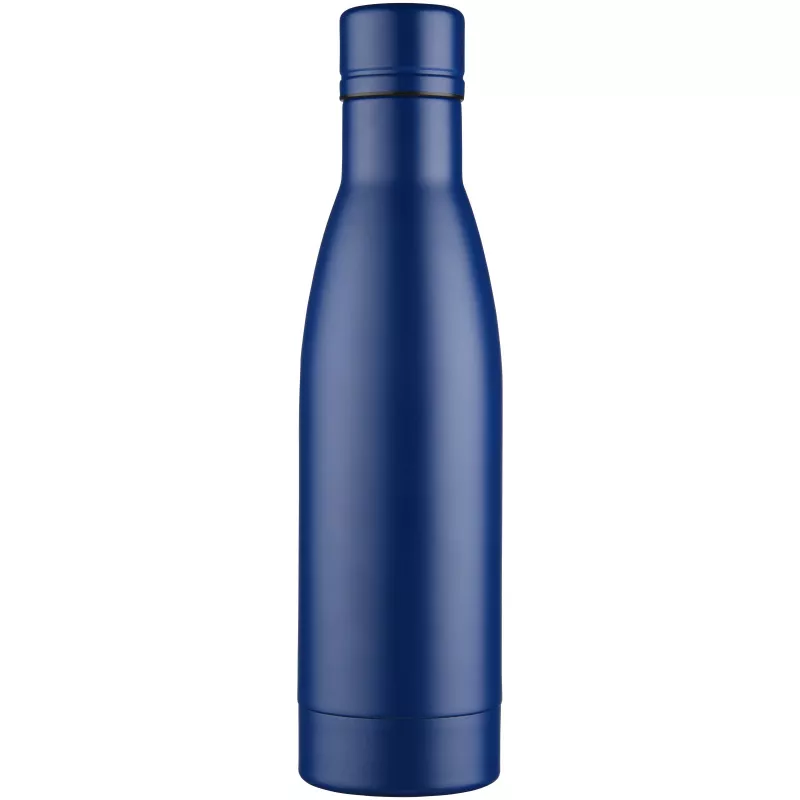 Miedziana izolowana próżniowo butelka Vasa z zestawem szczotek - Niebieski (10061404)