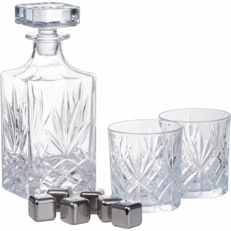 Zestaw do whisky DARLENE - grey (8564813)