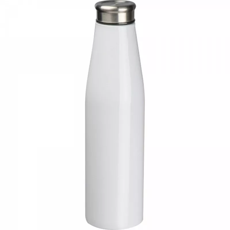 Butelka stalowa 750 ml LINDSAY - biały (6151406)