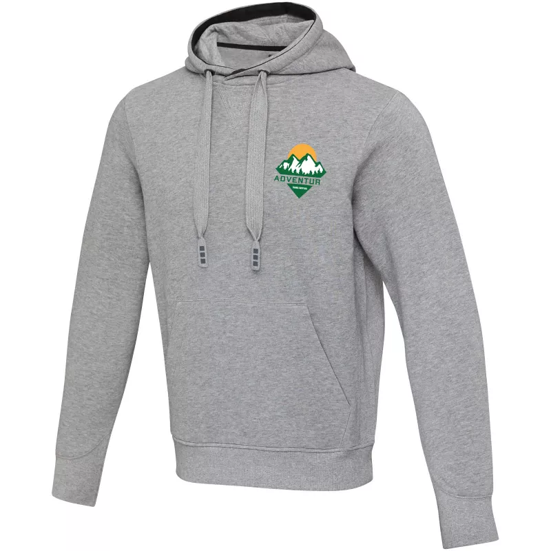 Laguna bluza unisex z kapturem - Szary melanż (38235-H_GREY)