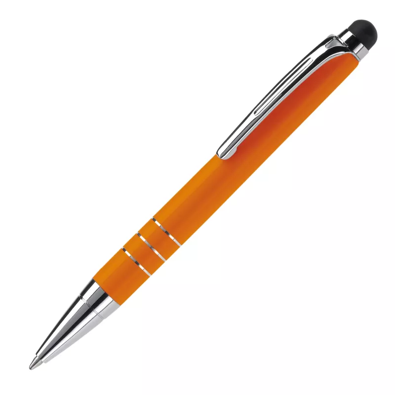 Długopis z dotykowym rysikiem - pomarańczowy (LT87558-N0026)