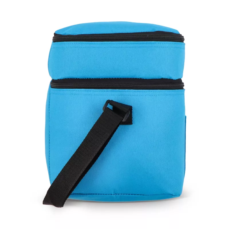 R-PET 600D Dwukomorowa torba chłodząca 30 x 20 x 25 cm 12L - jasnoniebieski (LT95393-N0012)