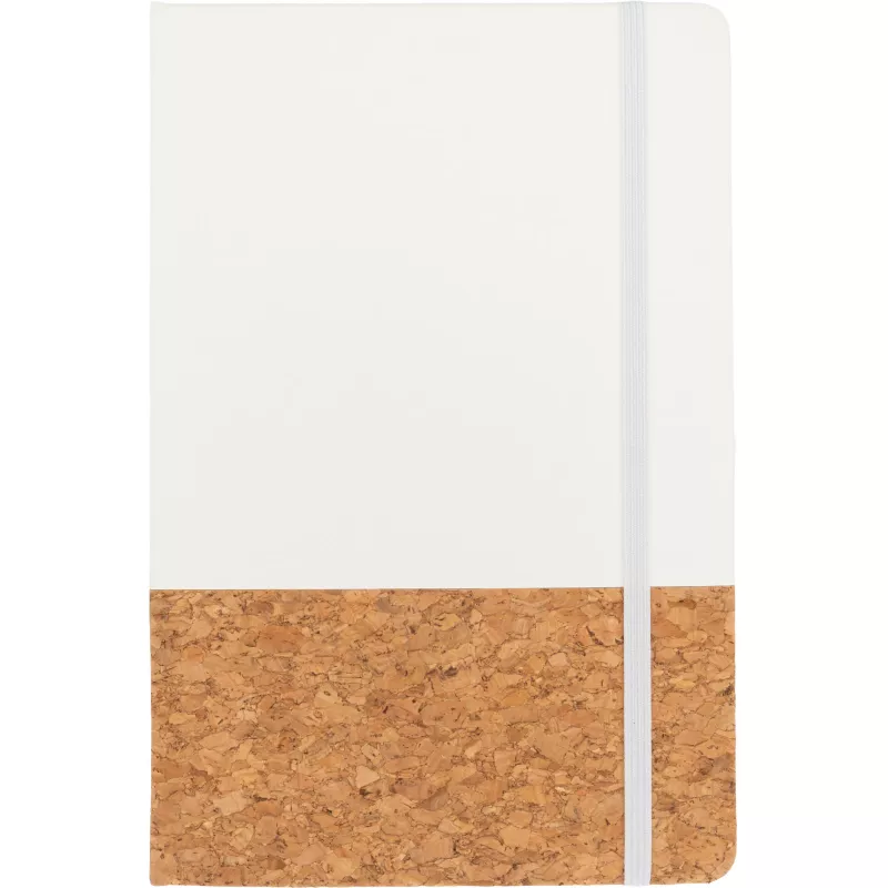 Notes A5 w linie NANTES - biały (139506)