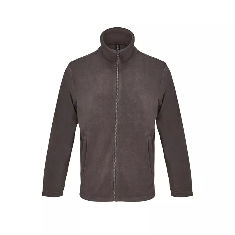 Polar rozpinany z recyklingu Sol's NITRO - Dark Chocolate (S04759-DC)