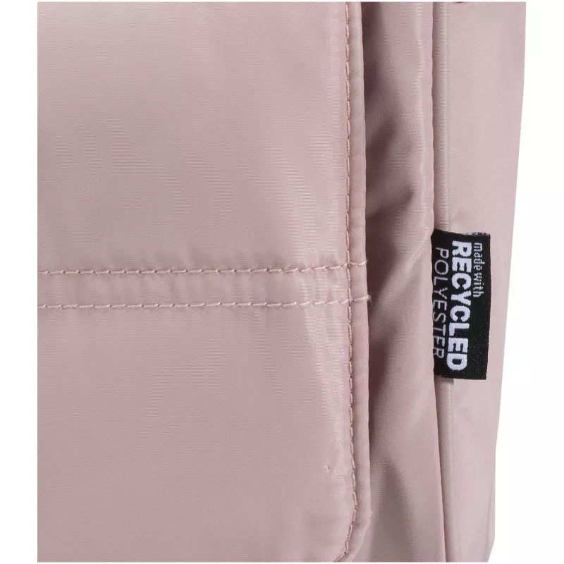 Puffer kosmetyczka na pasku o pojemności 8 l z recyklingu z certyfikatem GRS - Dusty Pink (13011770)