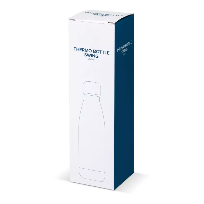 Butelka termiczna z podwójnymi ściankami Swing 750ml - biały (LT98803-N0001)