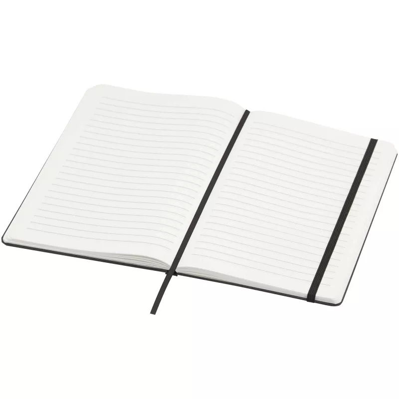 Holm notatnik A5 z papieru z kamienia z kartkami w linie - Czarny (10736690)