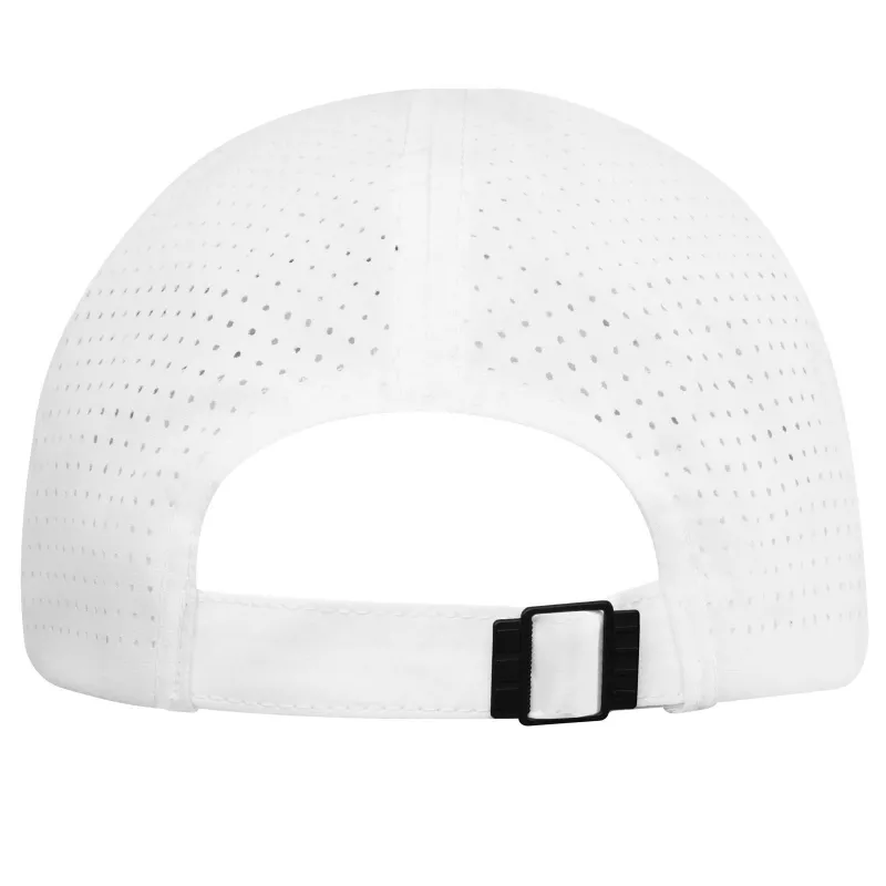 Mica 6 panelowa czapka GRS z recyklingu o młodzieżowym kroju - Biały (37516010)