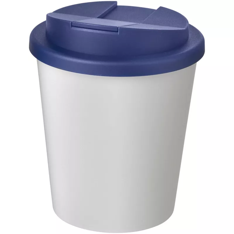 Americano Espresso® 250 ml tumbler with spill-proof lid - Biały-Niebieski (21069901)