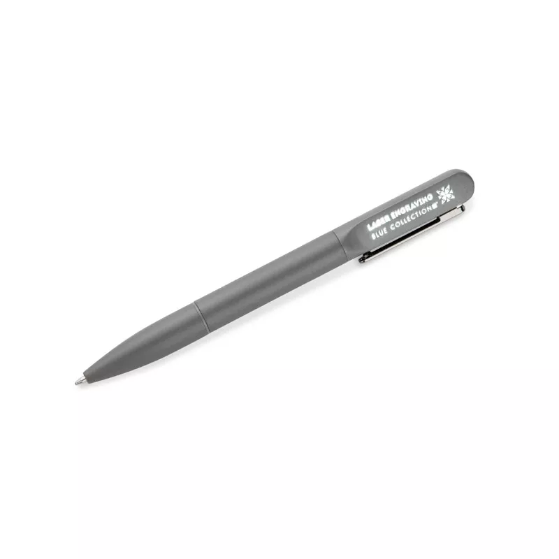 Długopis z podświetlanym logo LUNNEA - szary (19087-14)