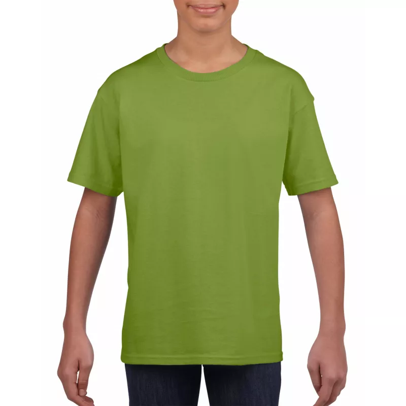 Koszulka bawełniana 150 g/m² Gildan SoftStyle™ - DZIECIĘCA - Kiwi  (64000B-KIWI)