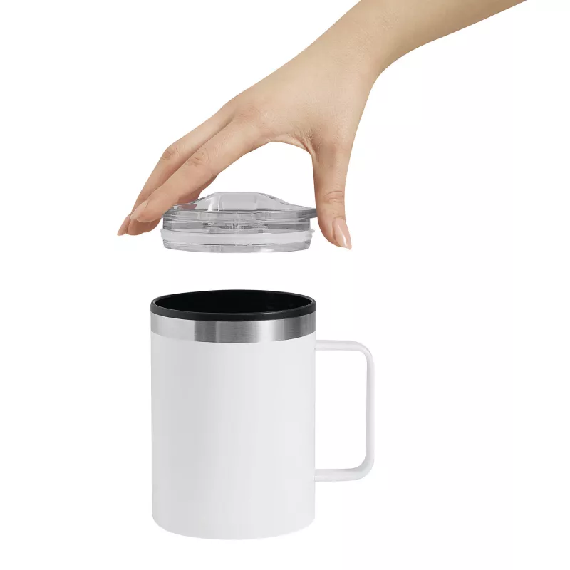 Kubek termiczny z podwójną izolacją STYLEMUG - biały (56-0304569)