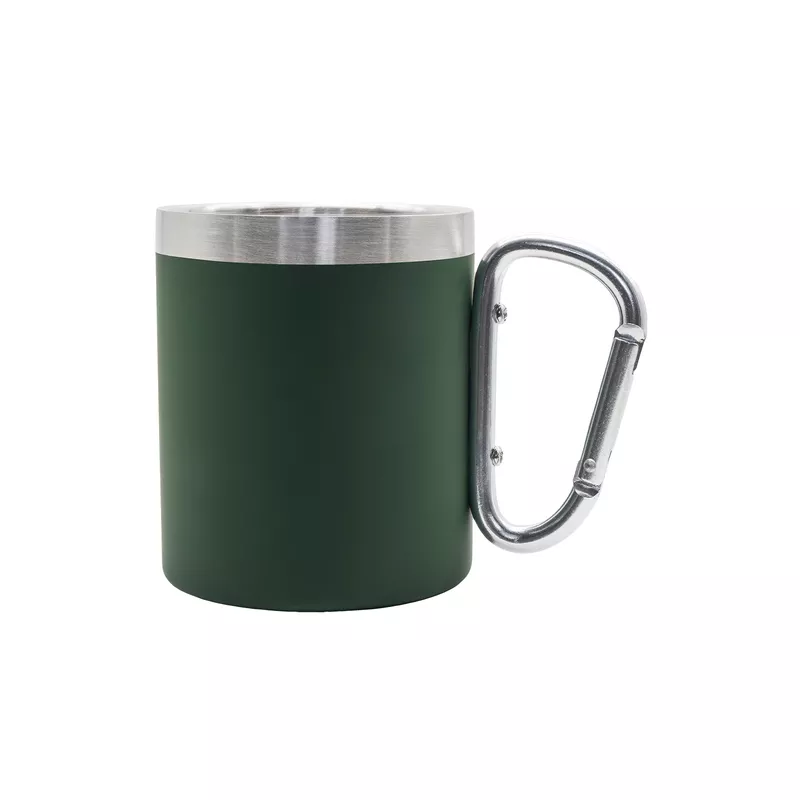 Kubek stalowy Magaro 300 ml - ciemnozielony (R08463.51)