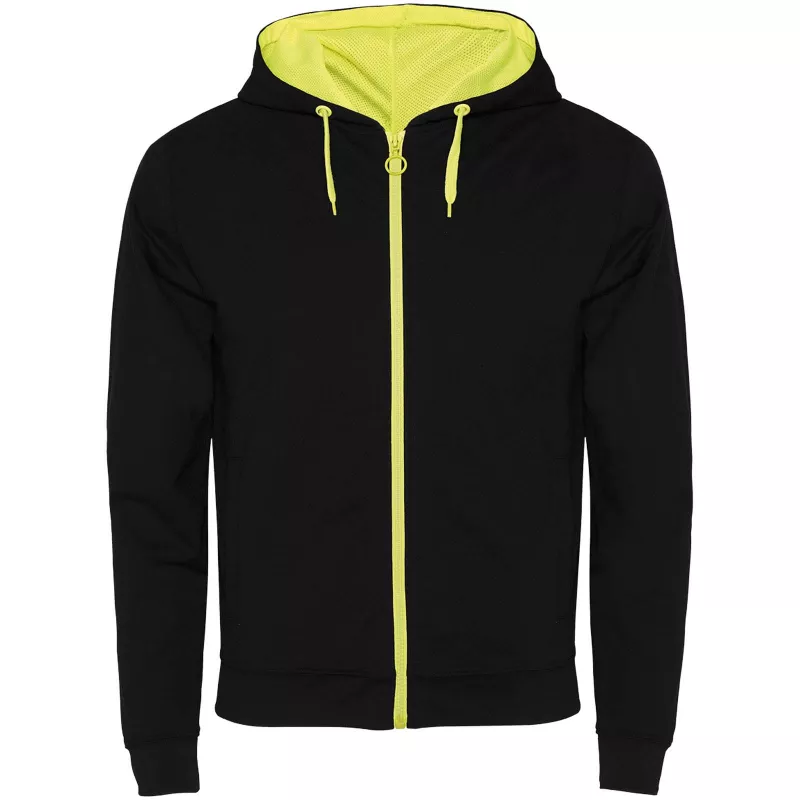 Fuji bluza unisex - Czarny-Fluor Yellow (R1105-BLACK-FLYELLOW)