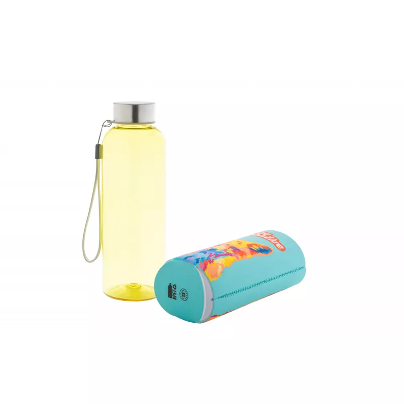 Pemba Creative butelka RPET - żółty (AP716872-02)