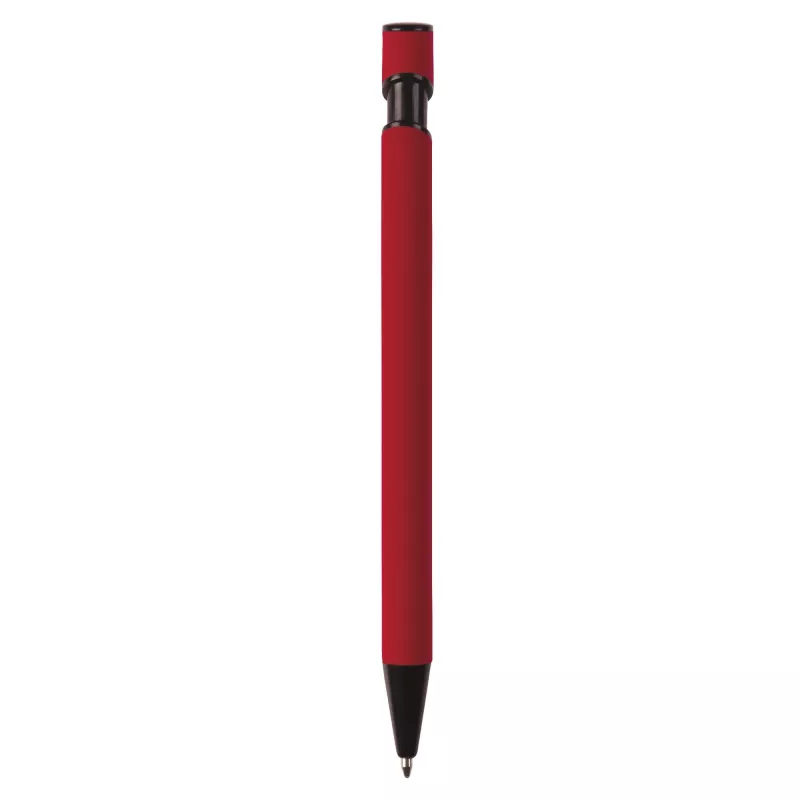 Długopis Valencia soft-touch - czerwony (LT87749-N0021)