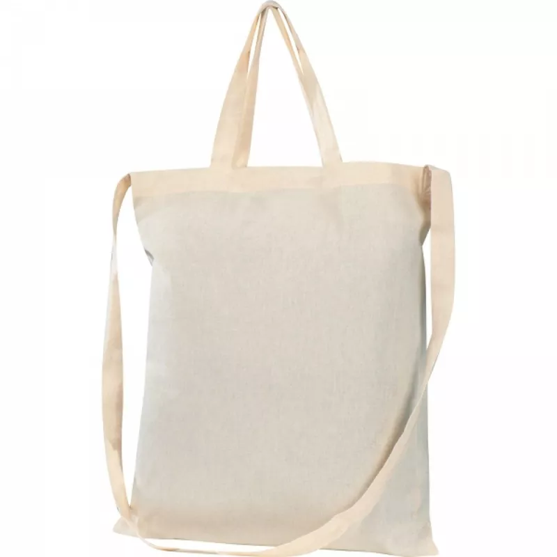 Torba bawełniana z 3 uszami 140 g/m2 ABIGAIL - biały (6136906)