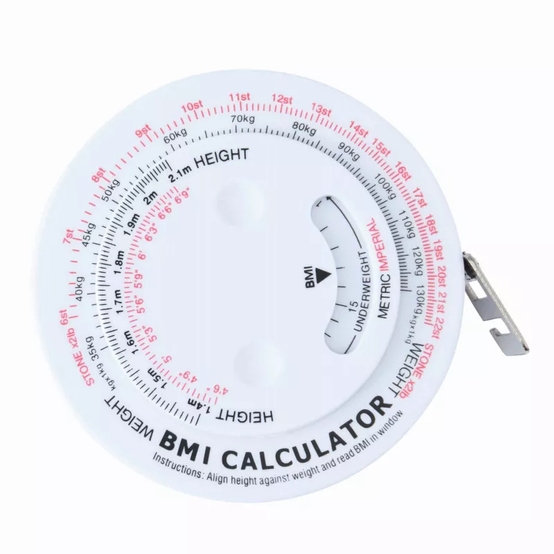 Taśma do pomiaru BMI - biały (56-0403256)