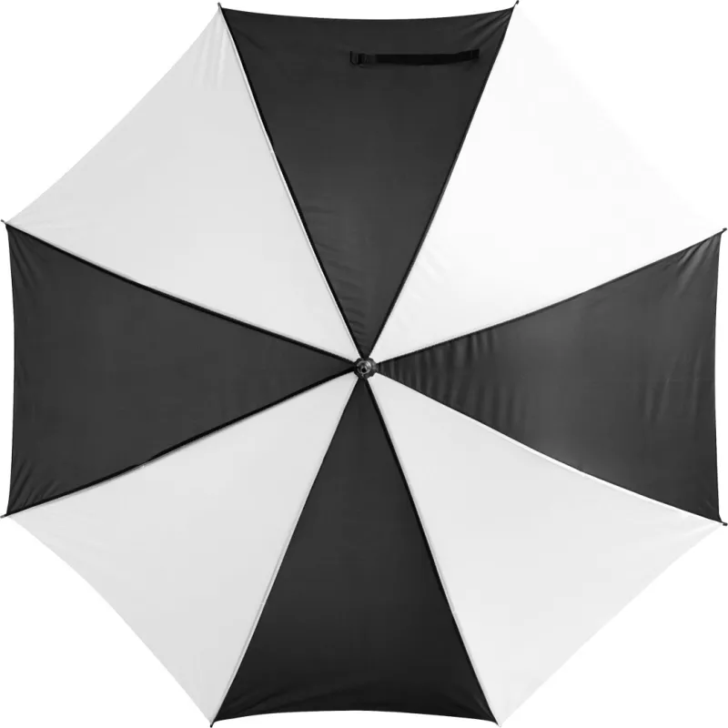 Parasol automatyczny Ø103 cm DANCE - biało-czarny (56-0103014)