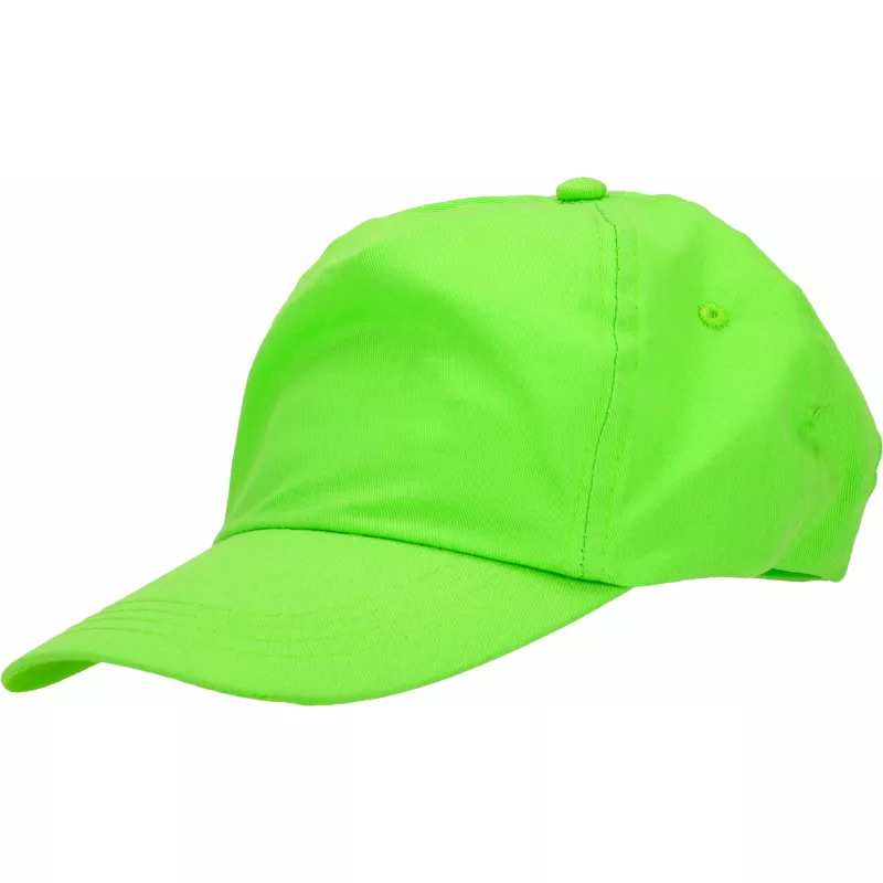 Czapka z daszkiem 5 paneli SANTA FE - jasnozielony (246629)
