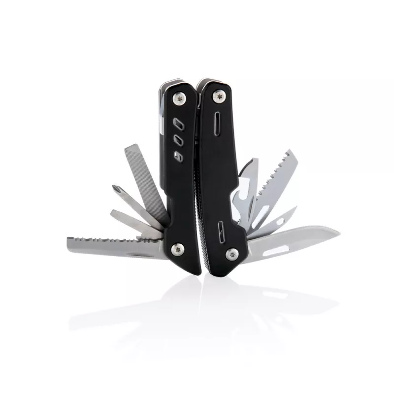 Narzędzie wielofunkcyjne Solid, 12 el. - czarny (P221.351)