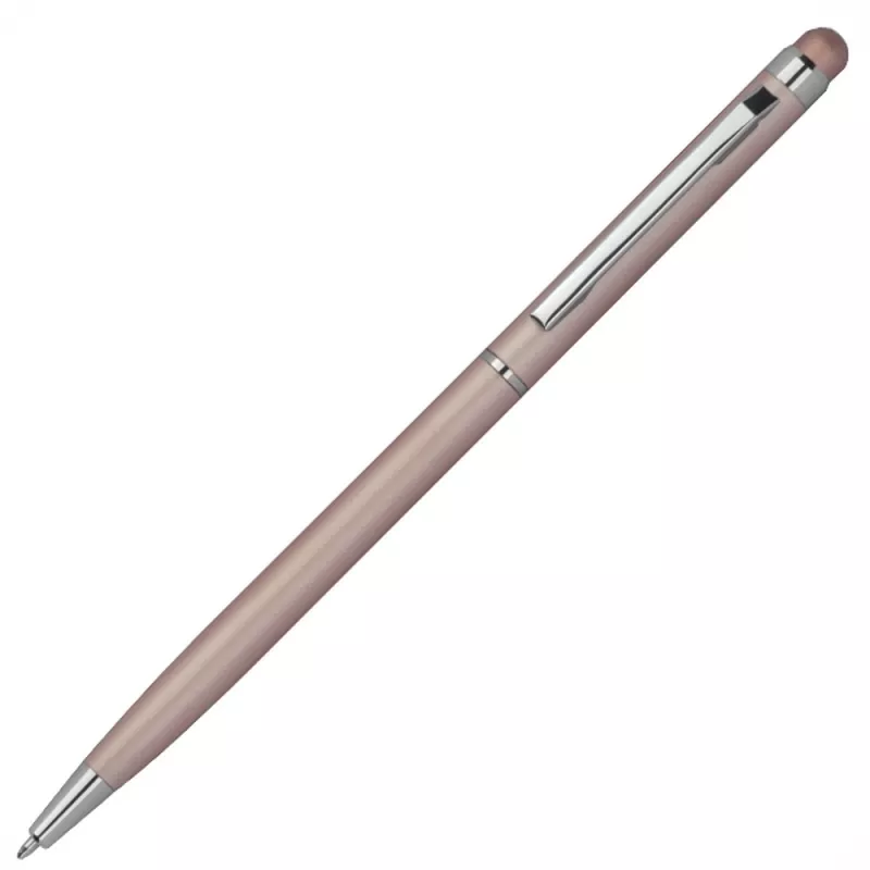 Długopis metalowy touch pen CATANIA - różowe złoto (297495)