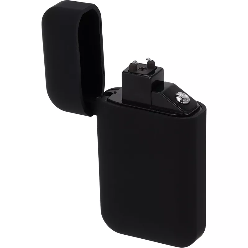Zapalniczka z ładowaniem USB SIMONA - czarny (9097603)