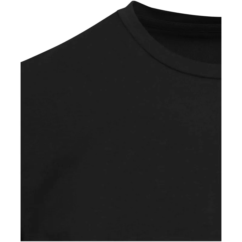 Balfour organiczna koszulka unisex o gramaturze 200 g/m² z krótkim rękawem i certyfikatem OCS - Czarny (39557-BLACK)