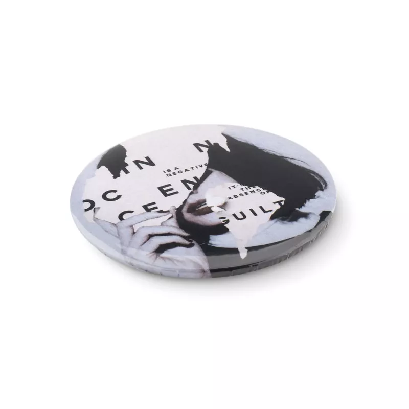 Magnes na lodówkę z otwieraczem 6 cm PIN OPENER - Srebrny Mat (MO9331-16)