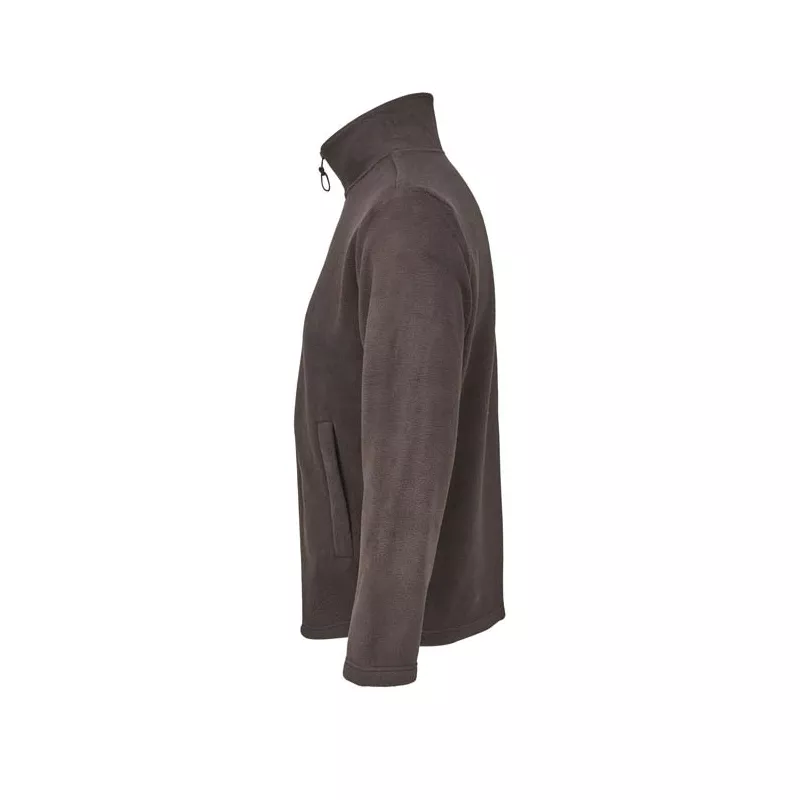 Polar rozpinany z recyklingu Sol's NITRO - Dark Chocolate (S04759-DC)