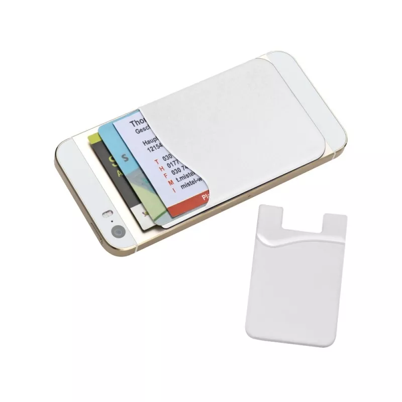 Pokrowiec na kartę do smartfona BORDEAUX - biały (286406)