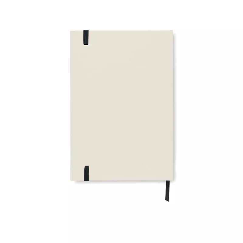 Notes A5 z recyklingu 80 kartek w linię MITO NOTE - Czarny (MO6743-03)