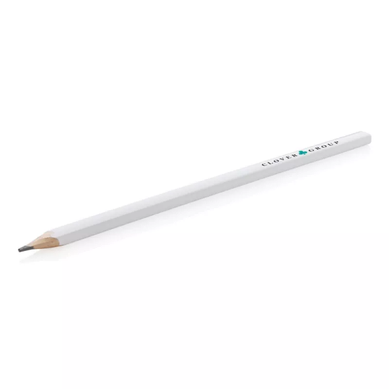 Ołówek stolarski 25 cm - biały (P169.253)