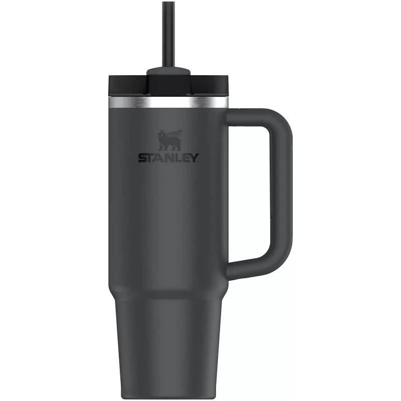 Kubek termiczny Stanley Quencher® H2.0 FlowState™ 890 ml z recyklingowanej stali nierdzewnej - Czarny (10098190)