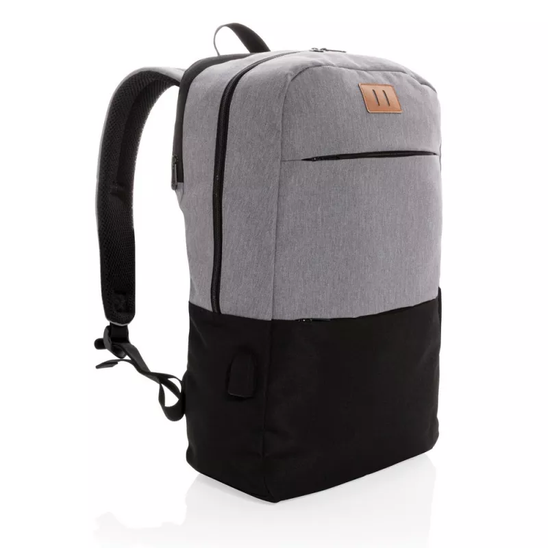 Plecak na laptopa 15,6", ochrona RFID - czarny (P760.051)